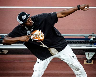 I get out of breath walking up the stairs these days, admits Usain Bolt