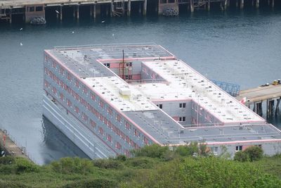 Man died on Bibby Stockholm barge after mental health struggles, inquest hears
