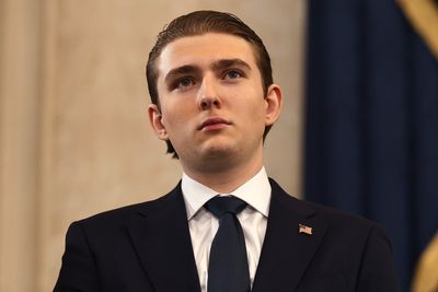 Barron Trump ‘very hurt’ by Charlie Kirk’s killing, his father says