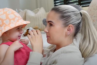 Molly-Mae’s sweet moment with Bambi interrupted as toddler lists people she wants to bite