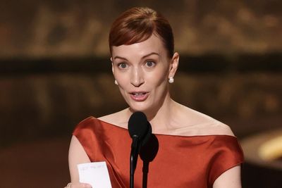 Severance star scrawls secret message on awards speech note at Emmys