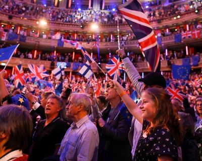 The flag that brought us together at the Proms