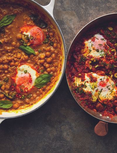 Ben Lippett's recipe for 'baked' eggs, two ways