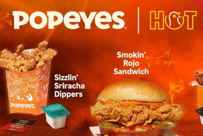 Popeyes teaming up with Hot Ones for fiery menu offerings