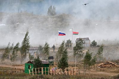Belarus, Russia conduct joint military drills amid NATO tensions