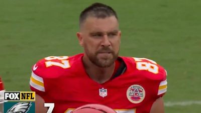 Andy Reid Had Simple Explanation for Travis Kelce’s Helmet-Throwing Tantrum