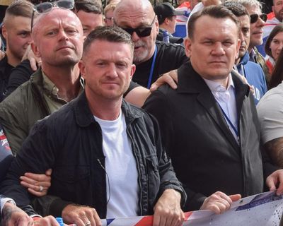 Who were the key figures at the ‘unite the kingdom’ rally in London?