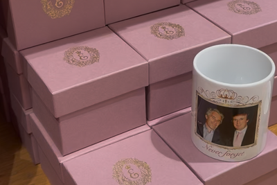 Trump and Epstein merch dotted throughout Windsor Castle gift shop ahead of presidential UK visit