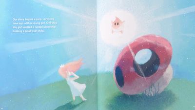 I must pre-order the real-life Rosalina's Storybook from Super Mario Galaxy and inflict it on my toddler