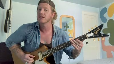 “All of my favorite players – Paul Kossoff, Leslie West, Jimi Hendrix – play with tonal perfection, but it also often sounds like they’re hanging on by a thread!” Jared James Nichols teaches you the wild drop D blues stomp he wrote with Tyler Bryant