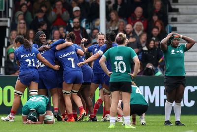 France’s Axelle Berthoumieu banned for biting Irish rival at Women’s Rugby World Cup