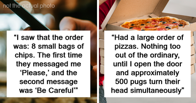 “I Left And Proceeded To Bleach My Eyes”: 32 Food Delivery Drivers Share The Oddest Things They’ve Seen