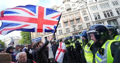 Weaponisation of flags shows 'US culture wars more embedded in UK'