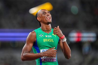 A burn victim as a child, Brazilian hurdler dos Santos explains how track helped save his life