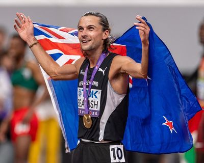 Golden George Beamish delivers kick for New Zealand athletics at world championships