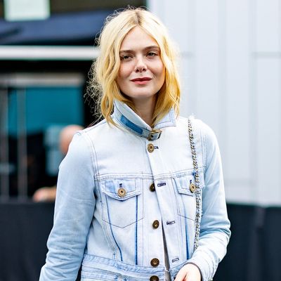 Elle Fanning Takes Double Denim to the Next Level for Coach's Spring 2026 Fashion Show
