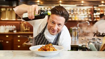 This humble kitchen workhorse is Jamie Oliver's 'favorite thing in the world' – after taking his pasta-making class, I'm never cooking without the $9 tool again