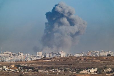 Israel says ‘Gaza is burning’ as it begins ground offensive