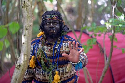 ‘Lost tribe’ is evicted from Scottish woodland, then sets up new camp close by