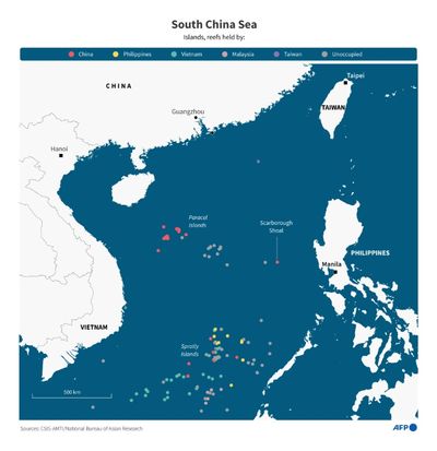 Philippines Says One Injured In China Coast Guard Water Cannon Attack
