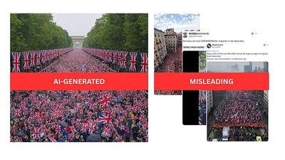 Unrelated and AI-generated images used to suggest far-right protests are spreading across Europe