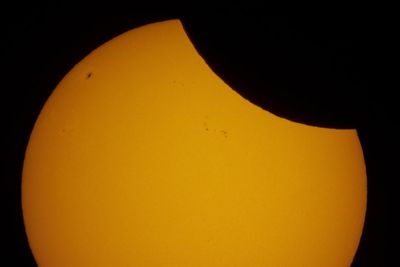 Partial solar eclipse at the bottom of the world closes out the year's sun and moon spectacles