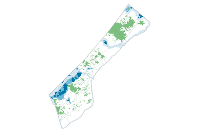 Mapping the 21 illegal settlements Israel had in Gaza 20 years ago