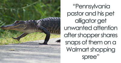 Walmart Customer Complains About Guy’s Emotional Support Alligator, Ends Up Getting It Banned