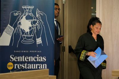 Colombia peace court sentences former FARC leaders for their role in thousands of kidnappings