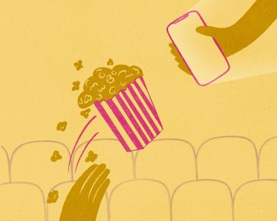 My petty gripe: the cinema is a magical place – don’t ruin it for me by scrolling on your phone