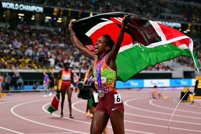 Kipyegon Sparkles, Tinch's Time Away Pays Off With World Gold