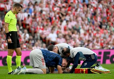 Arsenal: Viktor Gyokeres left bloodied by Gabriel clash of heads in Athletic Club game