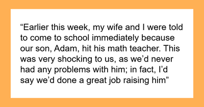 School Wants To Suspend 15YO For Punching Teacher, Lost For Words When Dad Demands Details