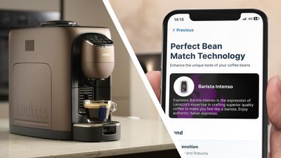 Lavazza's smart new coffee machine automatically adjusts its settings to suit your beans – and it looks stunning too