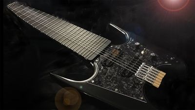 “I’m not trying to copy the classics”: The VP-1 Dark Fang is a space-age Super Guitar that introduces a wild new fretboard capable of ‘outward string bending’