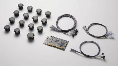 This spicy leverless DIY kit has tiny circuit boards under each button so you can create your own rapid trigger Hitbox