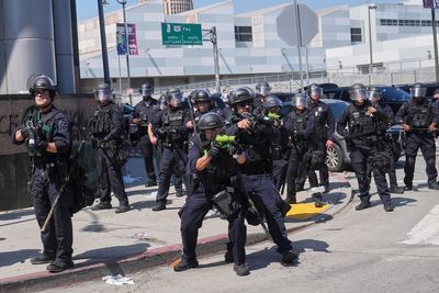 LA police fired over a thousand projectiles at protesters in a single day