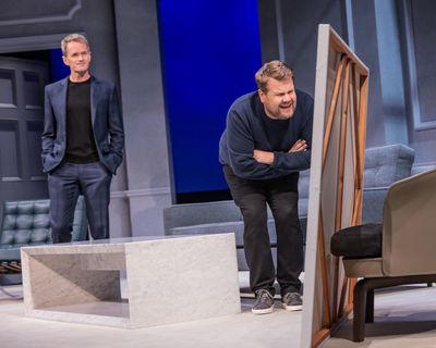 Art review – James Corden is the cheer-worthy standout of Broadway revival
