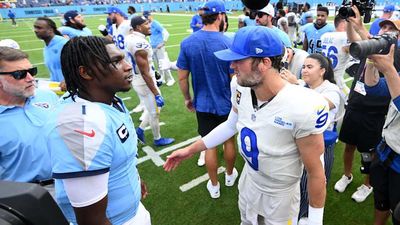 Matthew Stafford Made Bold 'Patrick Mahomes-ish' Comparison on Cam Ward's First TD