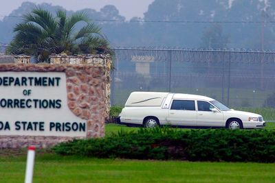 Florida to reach record executions as lethal injection set for man who killed wife’s family