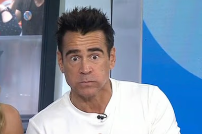 Colin Farrell leaves fans in hysterics with accidental f-bomb on live TV