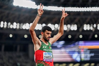 Palestine’s lone runner at the World Athletics Championships has a message for those back home
