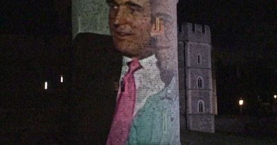 Four arrested after Trump and Epstein images projected on Windsor Castle