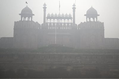 Delhi’s toxic air is turning iconic Red Fort black, scientists warn