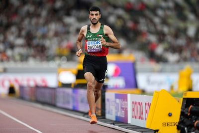 Palestinian athlete runs for hope at World Athletics Championships