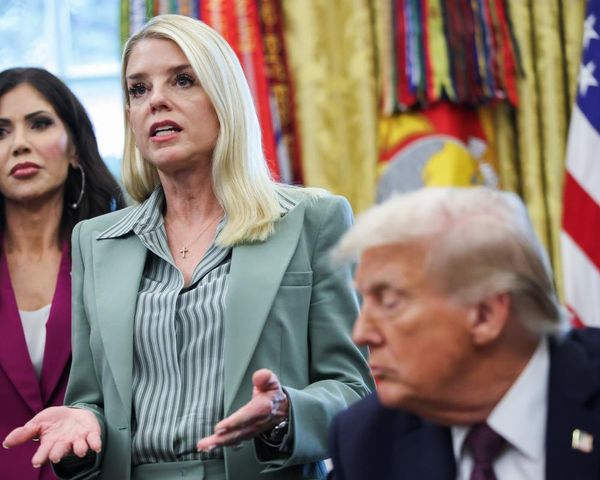 Pam Bondi faces rightwing backlash for saying she’ll target ‘hate speech’ after Kirk killing