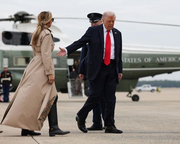 ‘Radical left media’ is trying to destroy country, claims Trump – US politics live