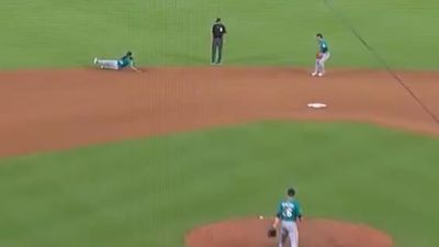 Mariners Shortstop Turned Diving Stop Into Out Using Savannah Bananas-Esque Play