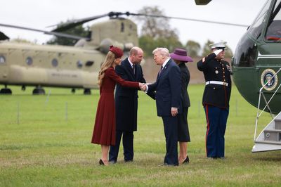 Trump appears to tell Kate ‘you’re so beautiful’ during royal greeting