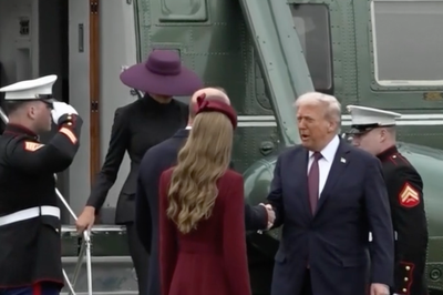 Donald Trump’s three words to Princess Kate upon arrival for state visit